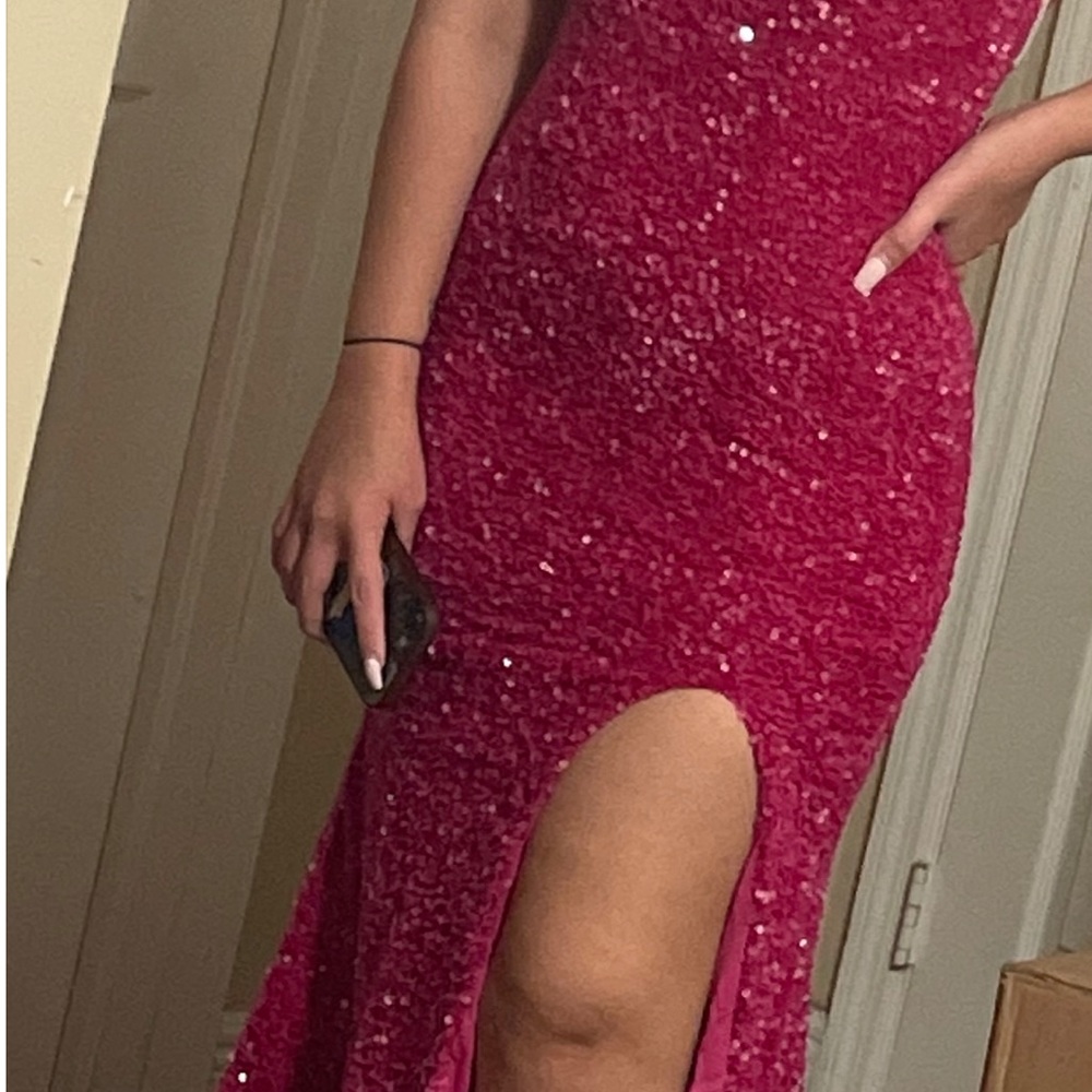 Berlinnova Stunning Pink Sequin Gown